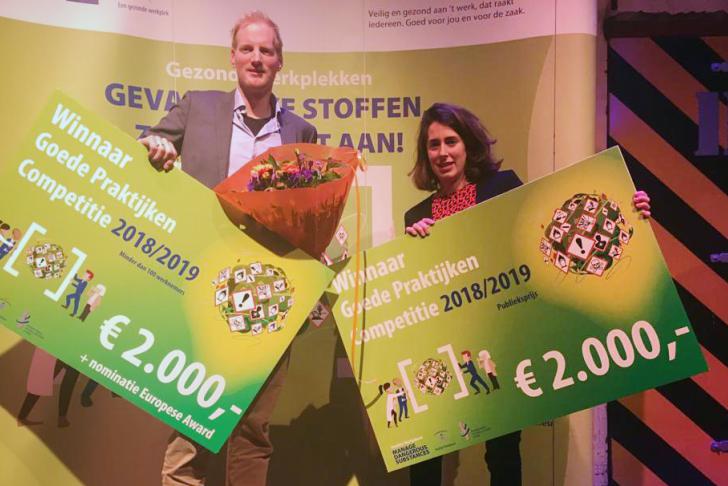 Mansholt BV winnaar in Goede Praktijken Competitie preventie stofblootstelling