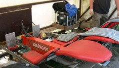 Geknikt ligbed Geknikt ligbed