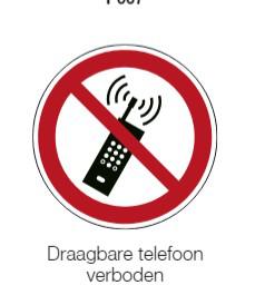 gebruik GSM verboden