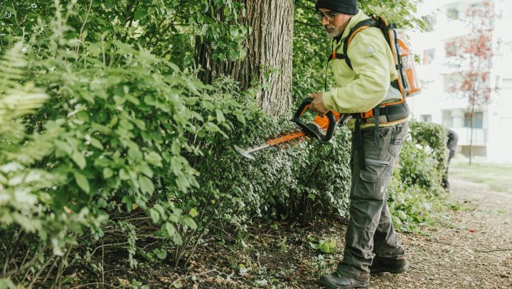 Fysieke belasting voor hoveniers