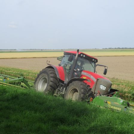 Gordel dragen op trekker