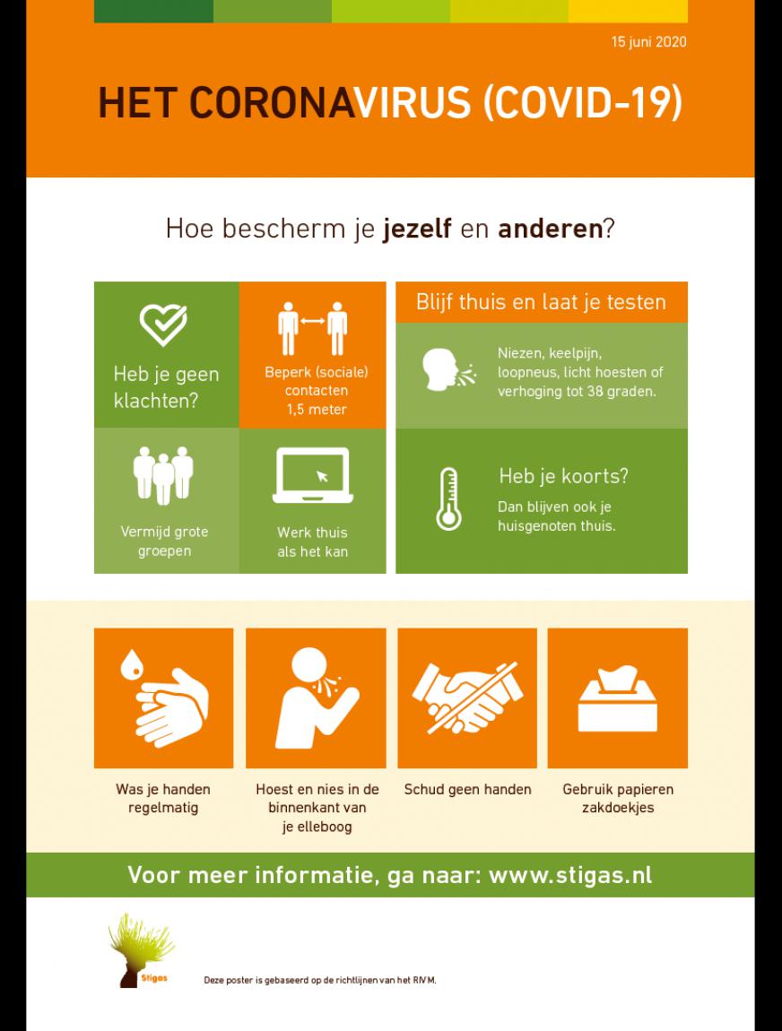 Bescherm jezelf en anderen tegen het Coronavirus