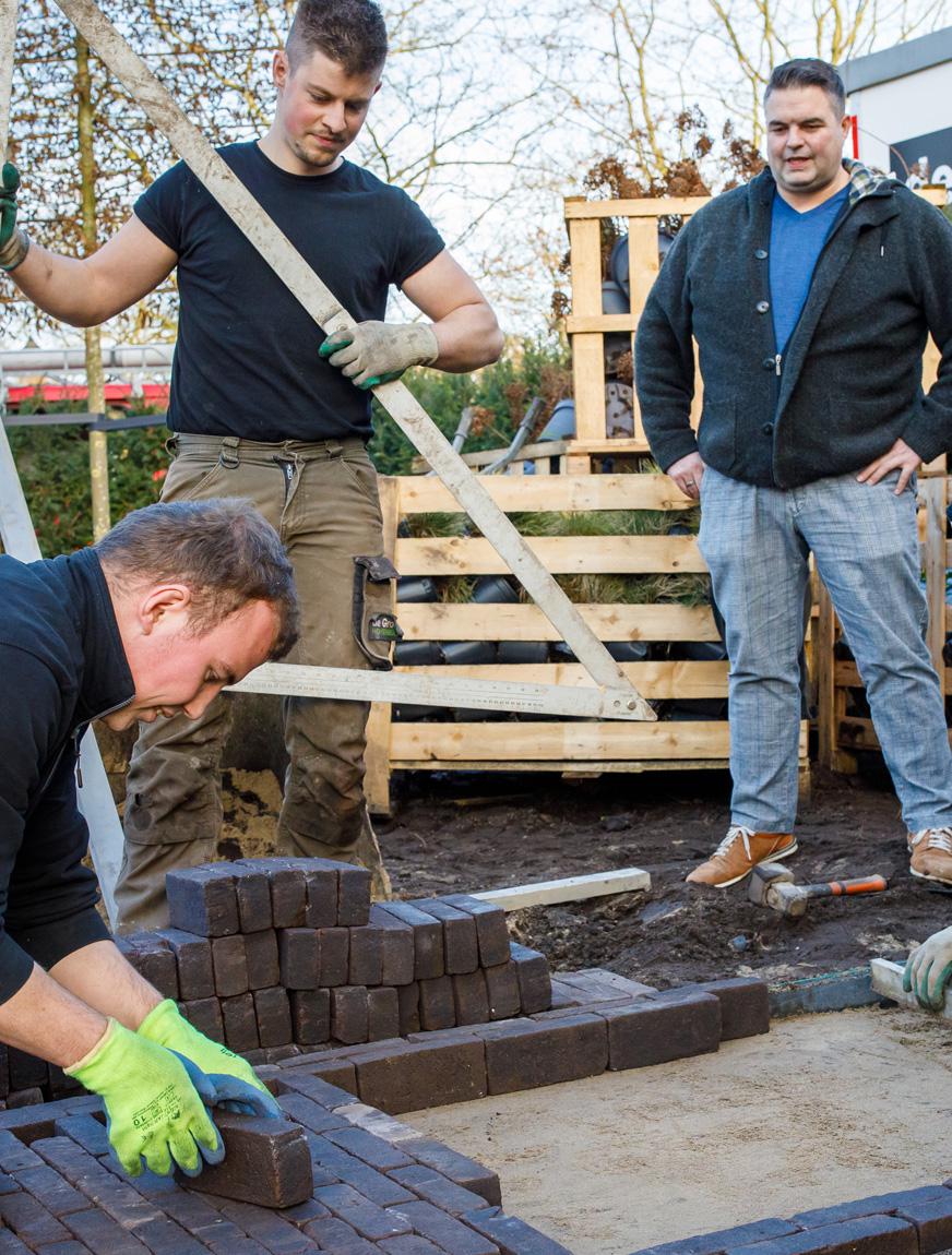 De Groot Hoveniers aan het werk