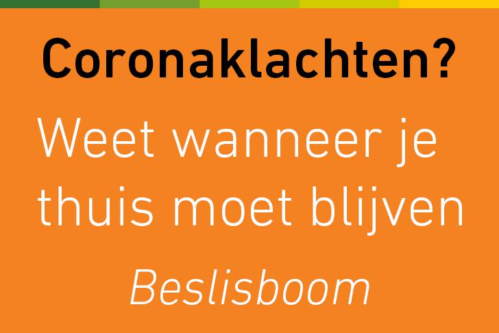 Beslisboom coronaklachten