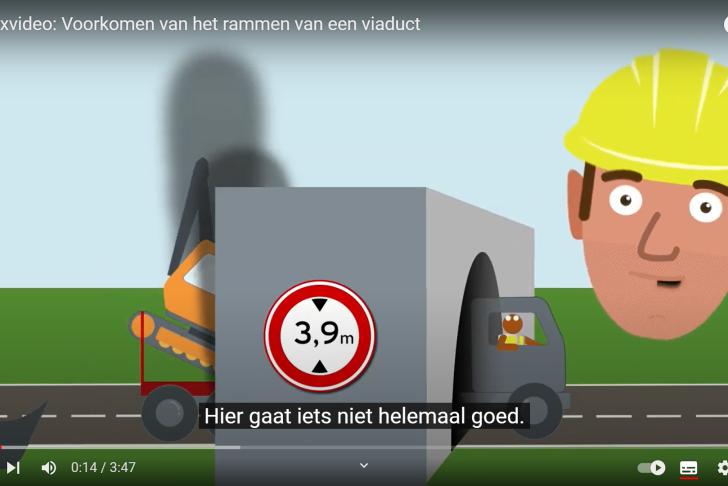 Tooboxvideo: voorkomen van het rammen van een viaduct