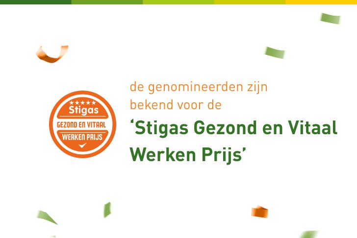 Ze zijn bekend: de genomineerden Stigas Gezond en Vitaal Werken Prijs 2023/2024!