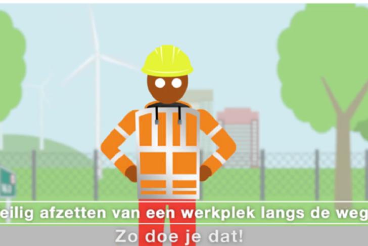 Toolboxvideo: Veilig afzetten van een werkplek langs de weg