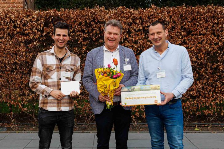 Winnaars Stigas Gezond en Vitaal werken Prijs aan het woord