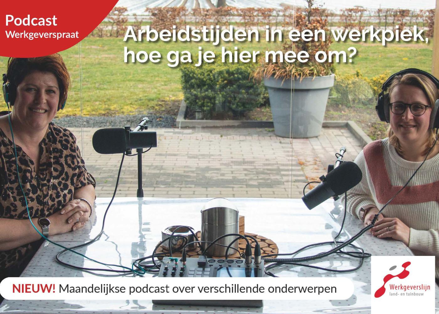 Podcast Werkgeverslijn Arbeidstijden in een werkpiek