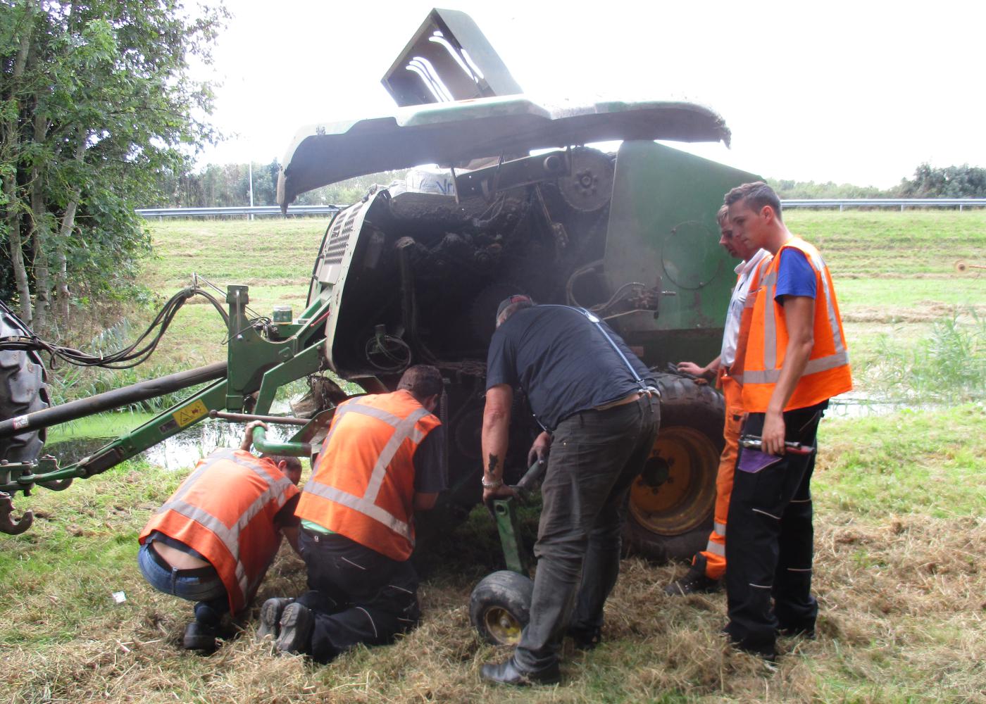 Verstoppingen en storingen machines