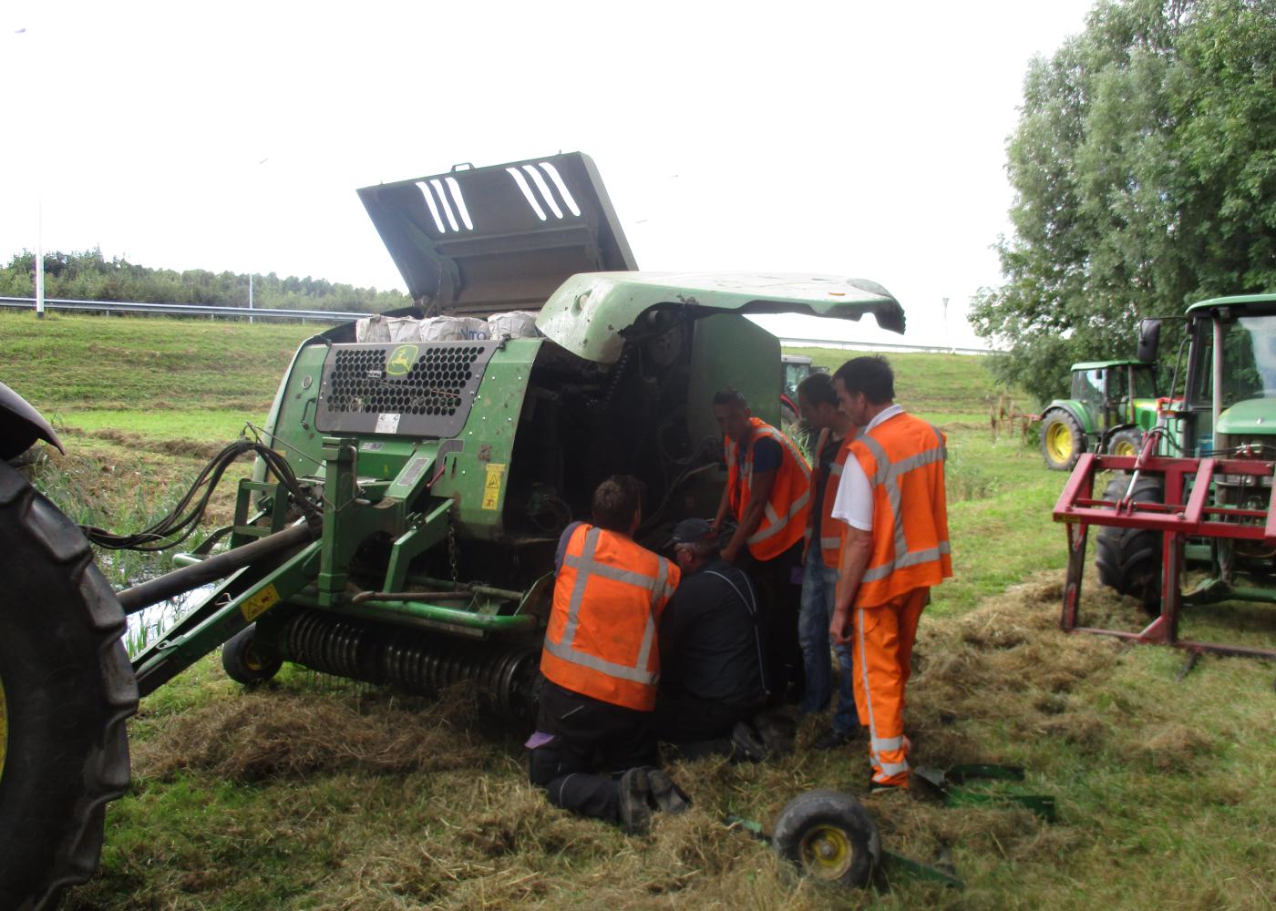 Veilig onderhoud aan machines