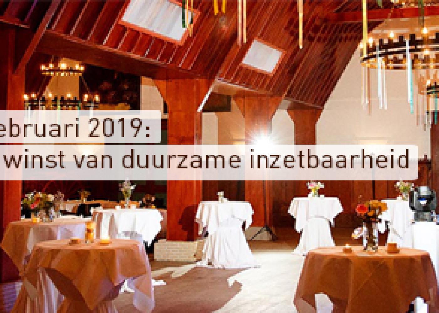 Save the date - 7 februari 2019: De winst van duurzame inzetbaarheid