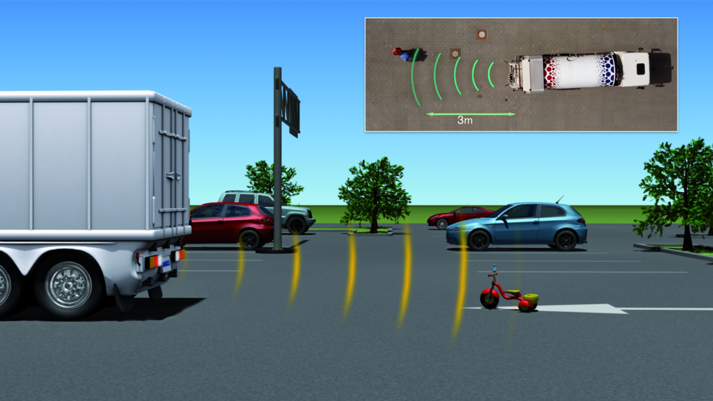 TailGUARD rear blind spot detection